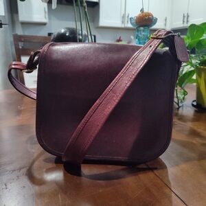 Vtg Coach Leather Bag